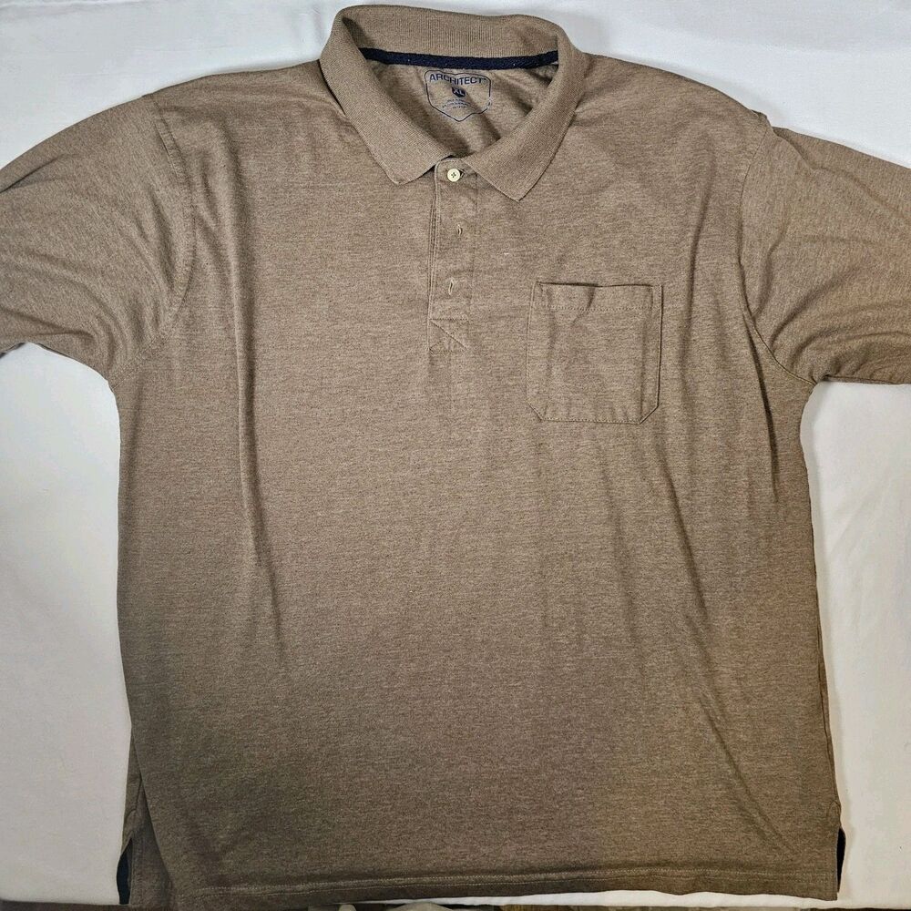 Architect Brown Polo XL Short Sleeve